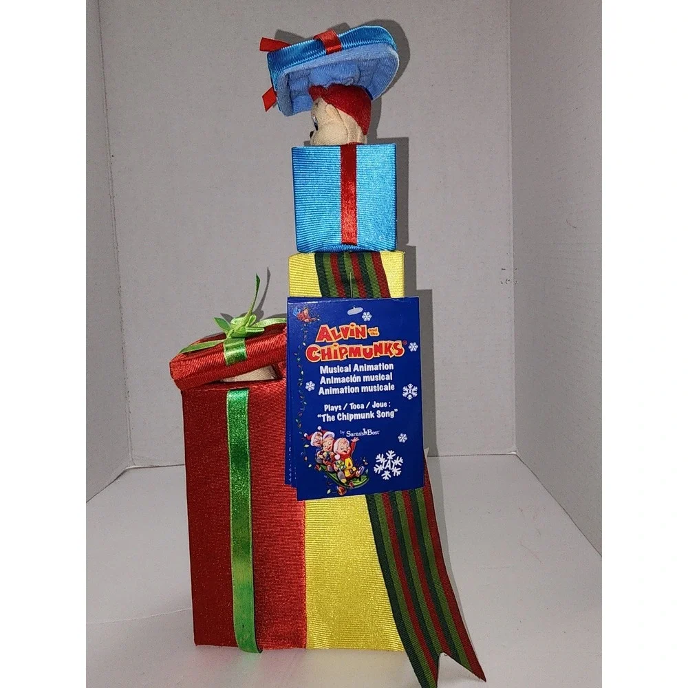 NWT Alvin and the‎ Chipmunks Musical Animation Christmas Gifts